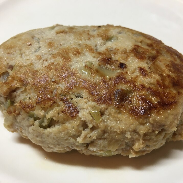 ふっくら柔らか!おからと豆腐のかさましハンバーグ♪